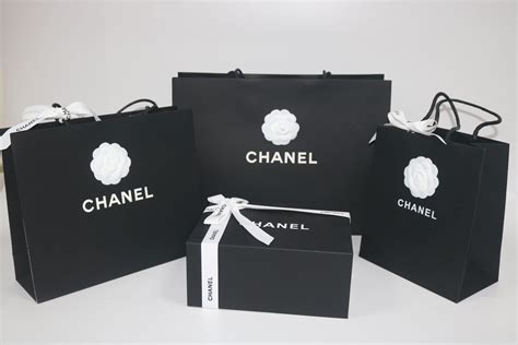 chanel acrylic box|chanel paper bag.